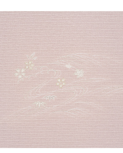 画像2:美術友禅山之内別誂付下『吉祥草花文箱文』(本糊糸目工程)伝統的工芸品京友禅
